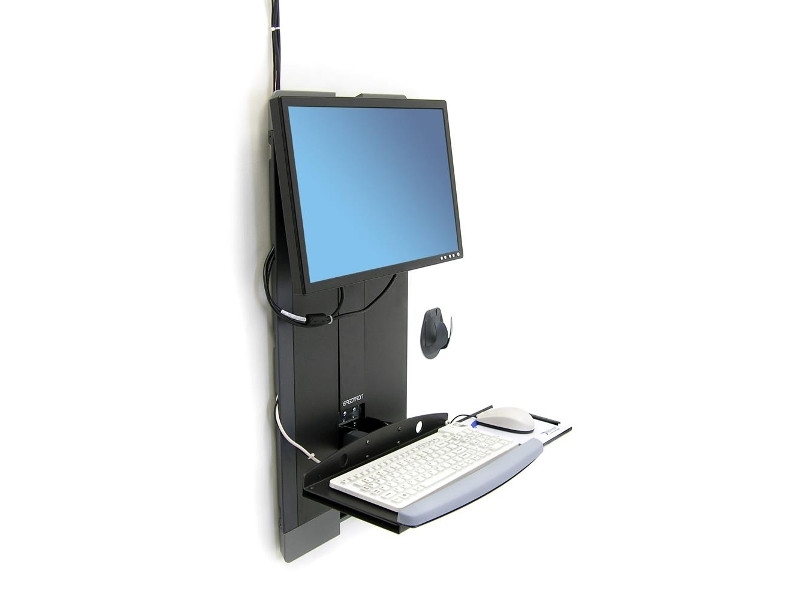 Ergotron StyleView Vertical Lift TV Wandhalterung (60-593-195)
