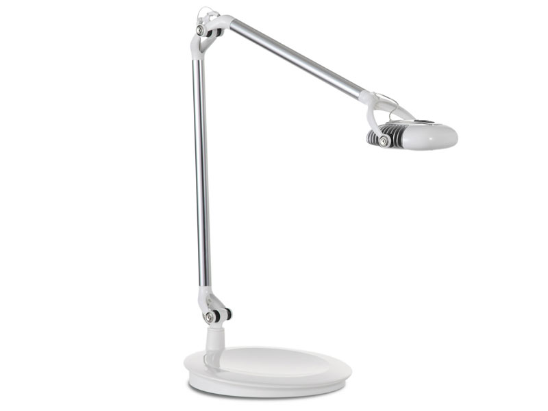 Humanscale Element 790 LED Tischleuchte mit 7-fach Dimmer weiß