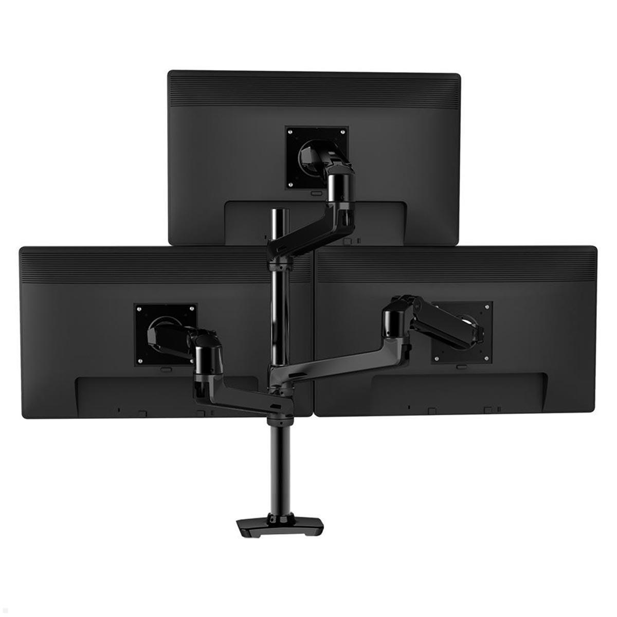 Ergotron LX Monitorhalterung für 3 Monitore 40 Zoll, schwarz (45-509-2243)