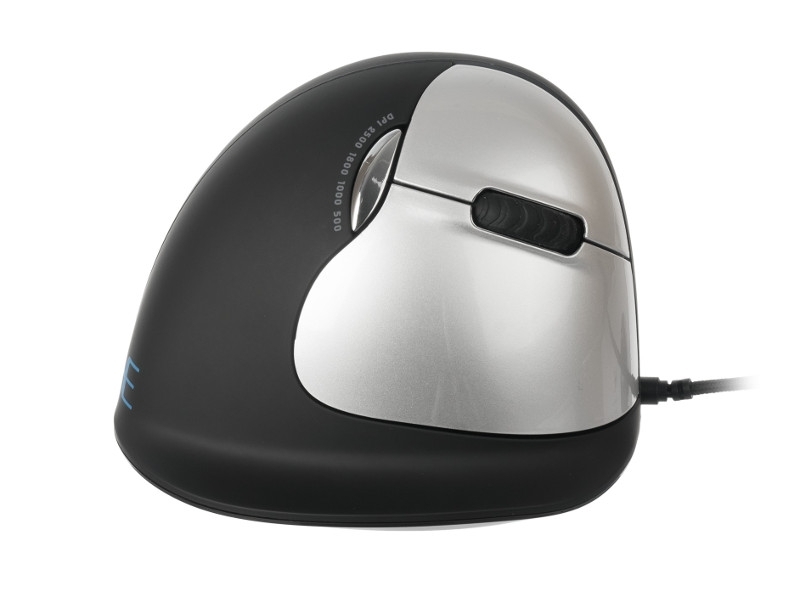 R-Go HE Mouse Break ergonomische Maus M rechts RGOBRHESMR, inkl. Kabel