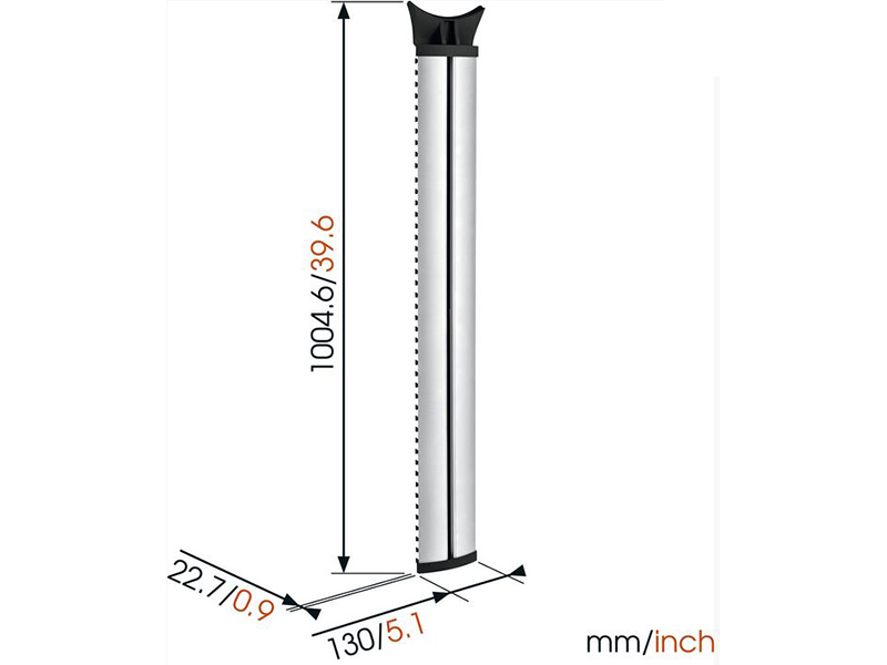 Vogels DesignMount NEXT Kabelkanal mit AV-Ablage