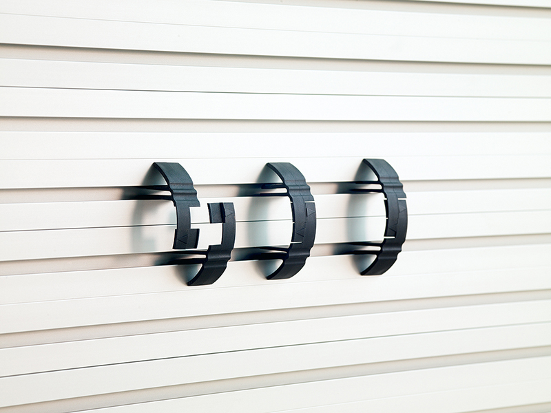 Novus Zubehör SlatWall 3-teiliges Kabelspangenset, schwarz (796+0005+000)