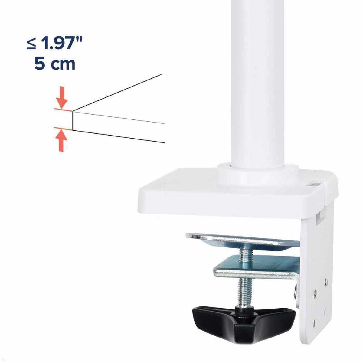 Ergotron NX Monitor Tischhalterung bis 8kg 34 Zoll (45-669-216), Tischklemme
