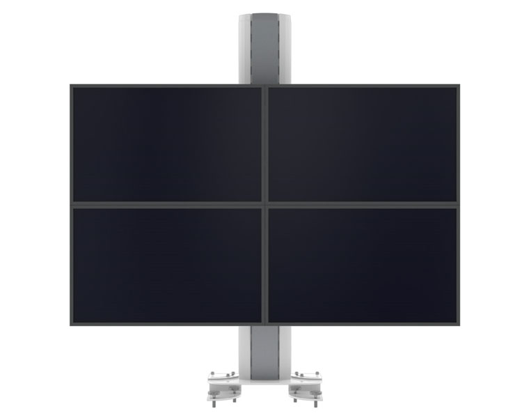 SMS Multi Monitor Halterung 2 x Dual Tischklemme
