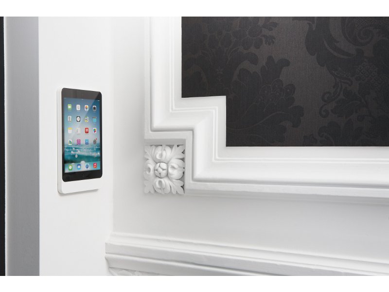 Basalte Eve iPad Mini 4 Tablethalter eckig gebürstetes Alu Hochkant