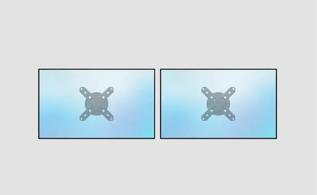 Monitorhalterung für 2 Monitore