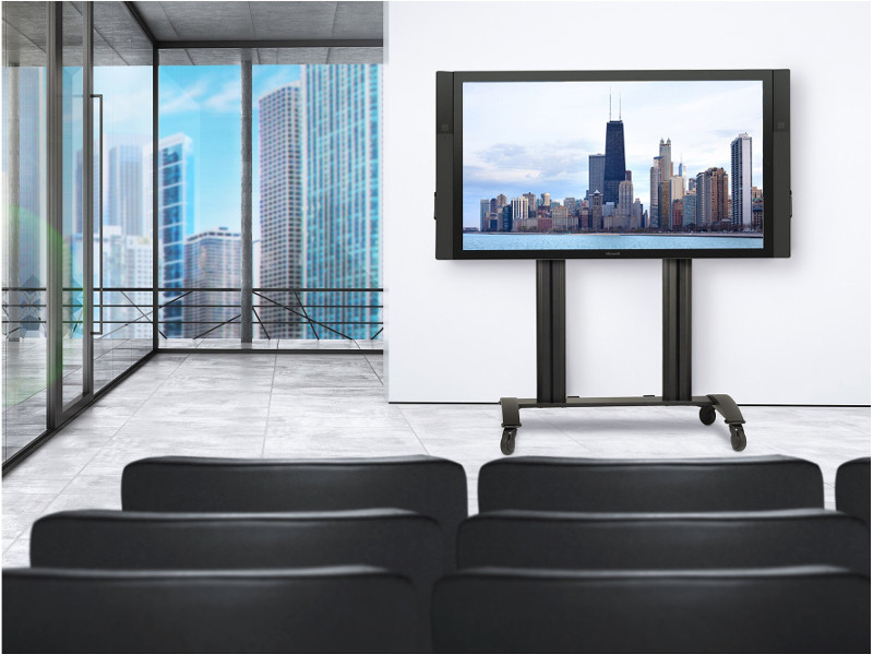 peerless SR598-HUB mobiler Standfuß Surface Hub 55-84"