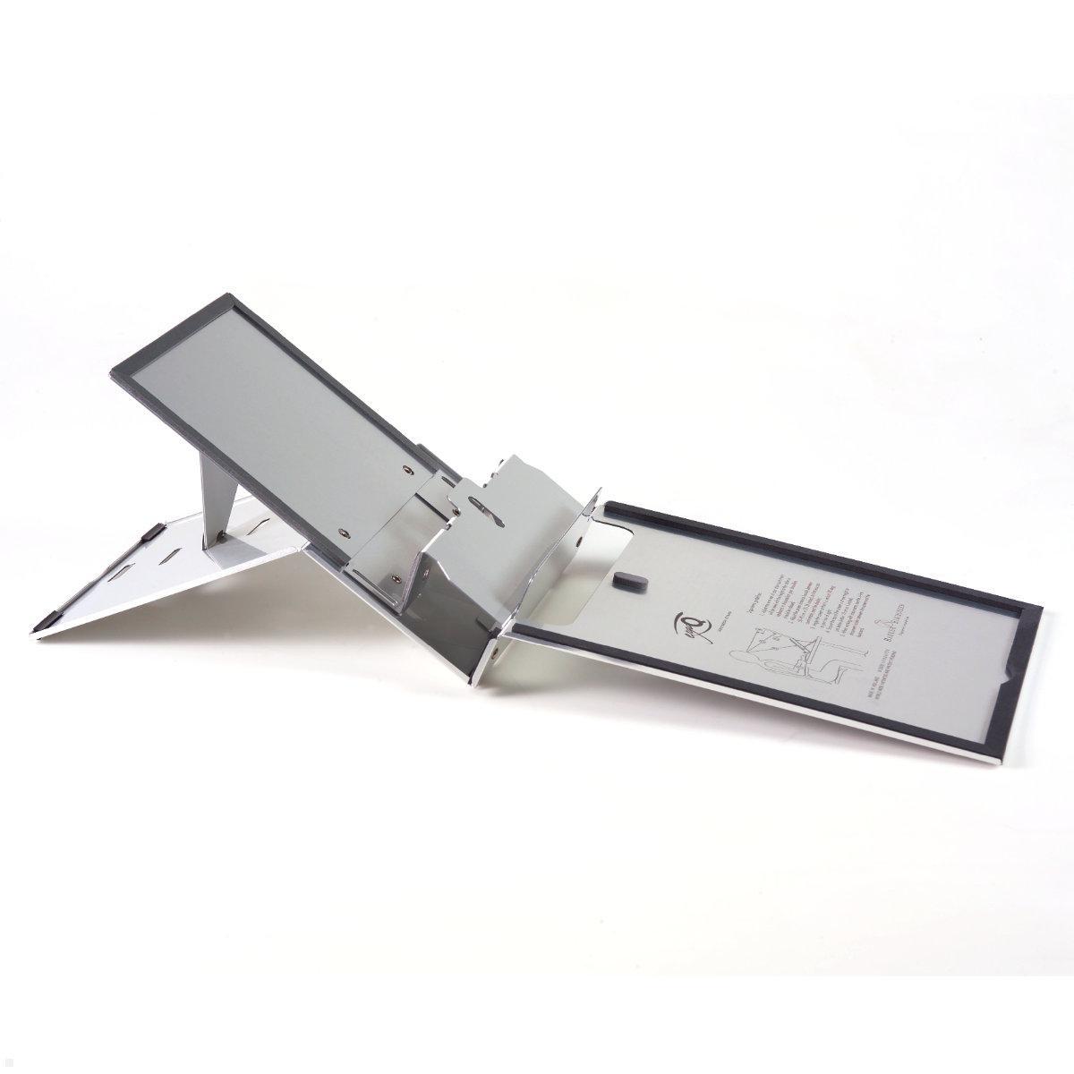 BakkerElkhuizen Laptopständer Ergo-Q 260, höhenverstellbar (BNEQ260), ausgeklappt