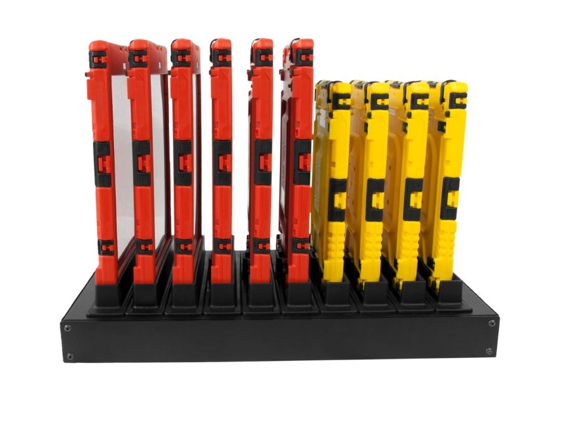 Andres Industries Zubehör aiRack-10 iPad Multi Ladestation Seitenansicht