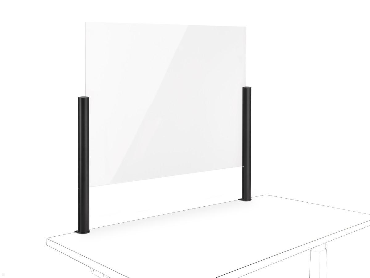 Novus POS Protect Trennwand Klemme 75x50 cm (854+0215+000), anthrazit