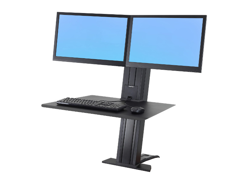 Ergotron 33-407-085 WorkFit SR Sit-Stand hochgefahren