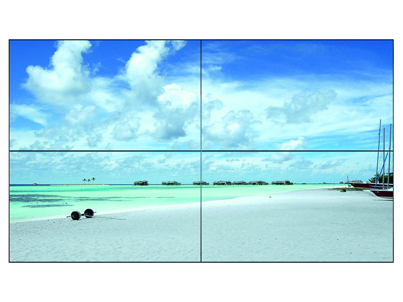 Hyundai D558FL Videowall mit vier Displays