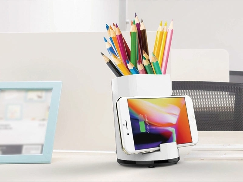 miniBatt MB-PWCUP Stifthalter mit kabelloses Ladegerät