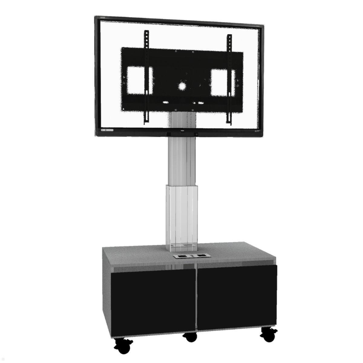 Mobiler TV Fernsehschrank Conen SCETASBNA, elektrisch