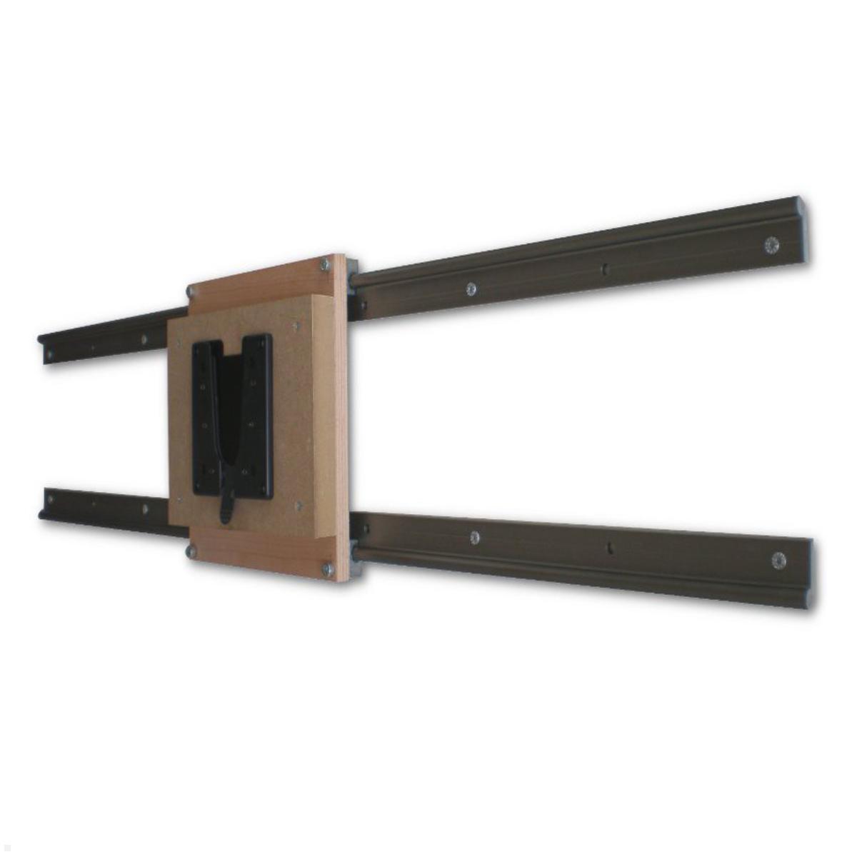 MonLines MWH027-M TV Wandhalterhalter mit Führungsschiene, 3000 mm