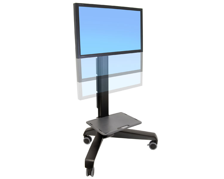 Ergotron 24-191-085  Neo-Flex  Mobile MediaCenter VHD mit manueller Höhenverstellung