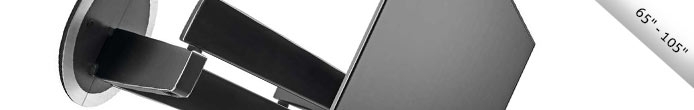 TV Wandhalterung Monitor ab 65 Zoll