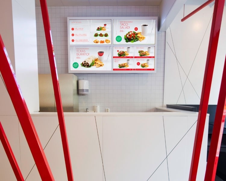 SMS Multi Display Wall Wandhalterung (PW010001) Anwendungbeispiel