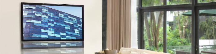 TV Halter mit Höhenverstellung/ höhenverstellbare Monitor Wandhalterung 