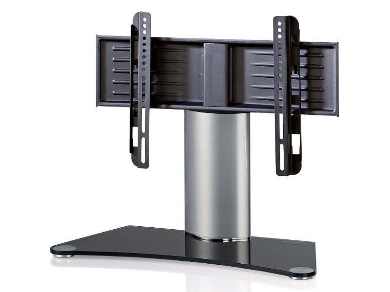 VCM TV Standfuß Windoxa Mini, Schwarzglas front