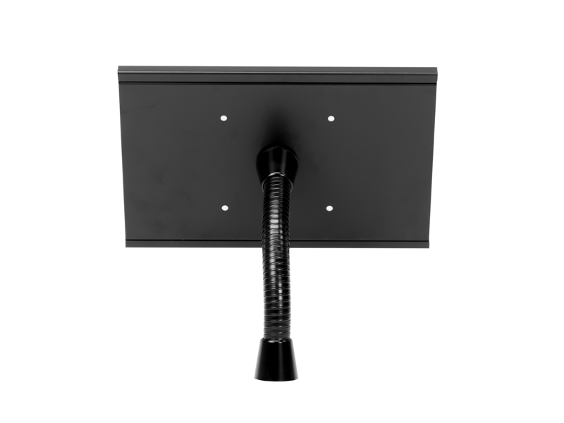 TabLines TTH003B Tablet Tischhalterung Schwanenhals Rückseite mit TSG