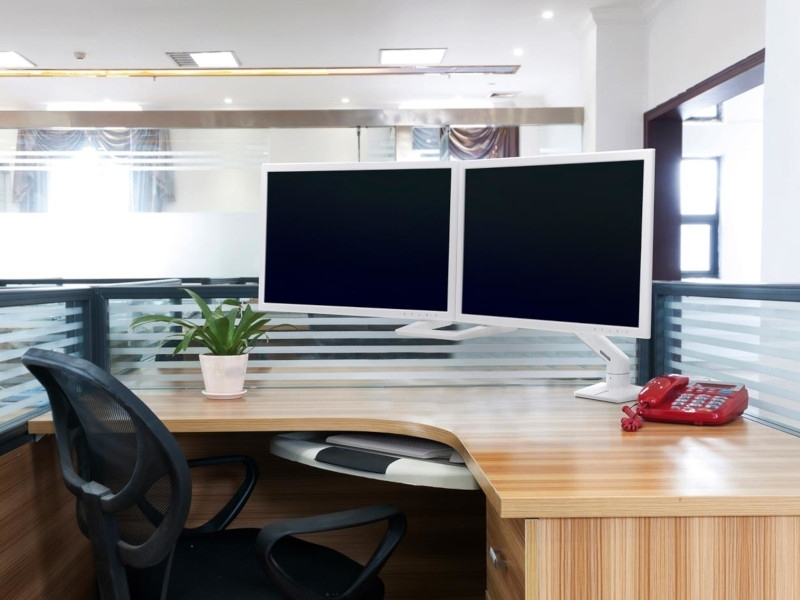 Ergotron HX Arm Monitorhalterung für 2 Monitore (45-476-216)