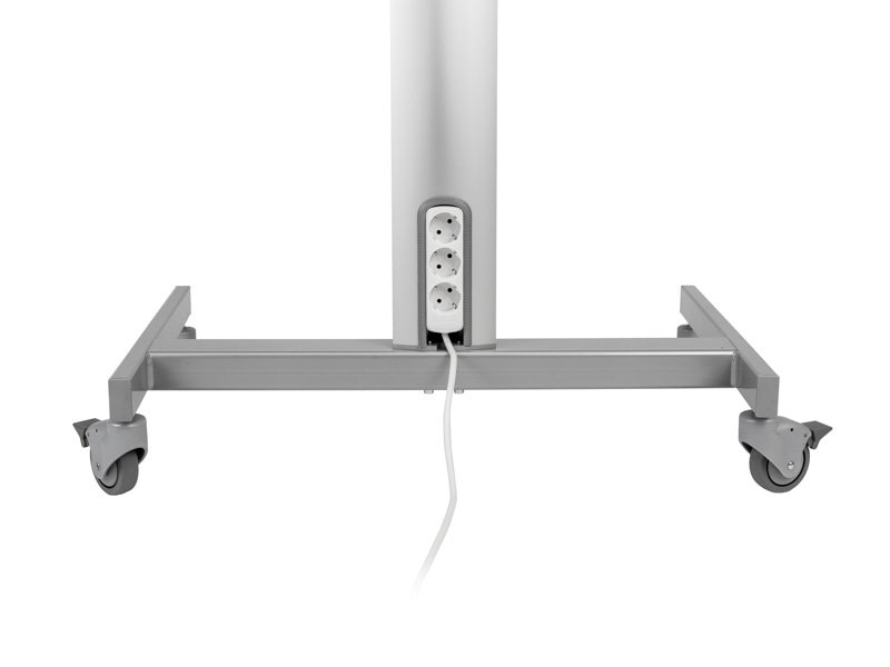 SMS Flatscreen FH MT 2000 mobiler Monitorständer silber (PL031025EU-P0) mit Rollen