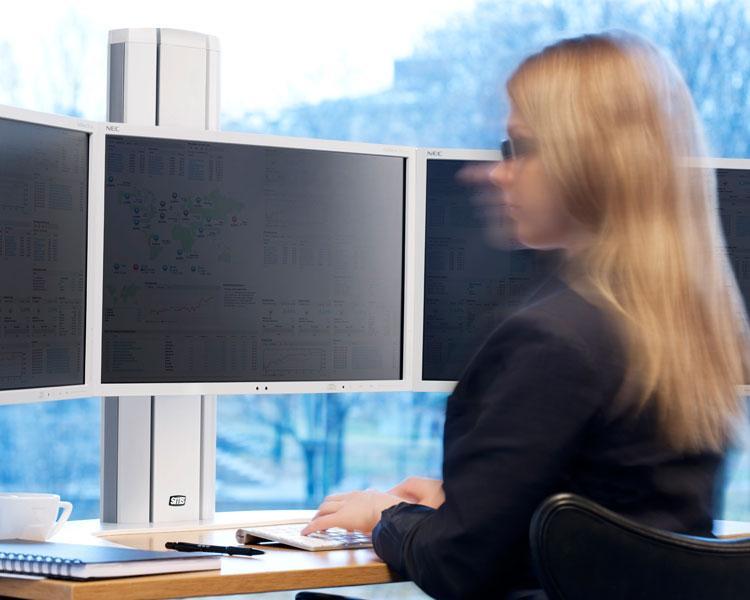 SMS Multimonitor Tischhalterung Control 4-fach Standfuß  (MM051008-P0)