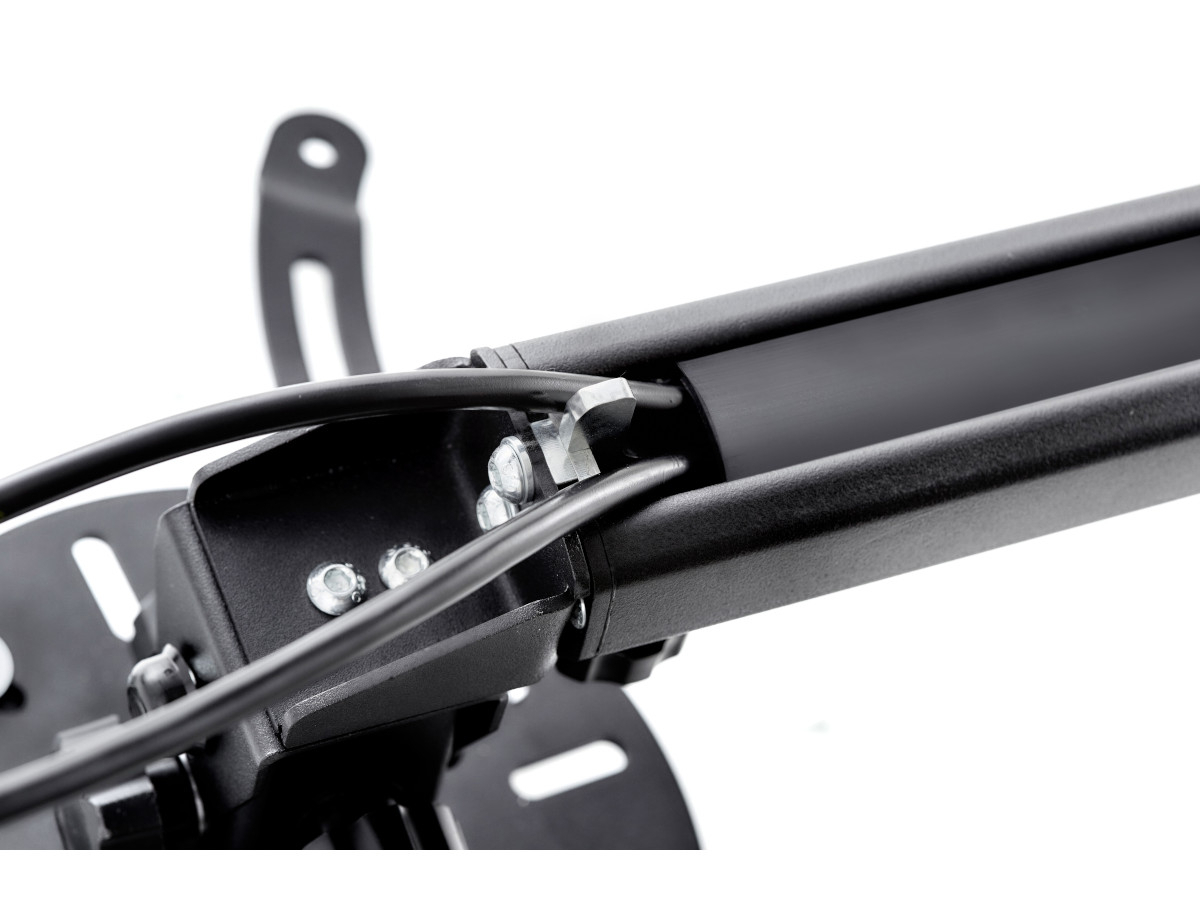 Edbak WMPV200 Beamer Wandhalterung 800-1300mm, schwarz Kabelführung