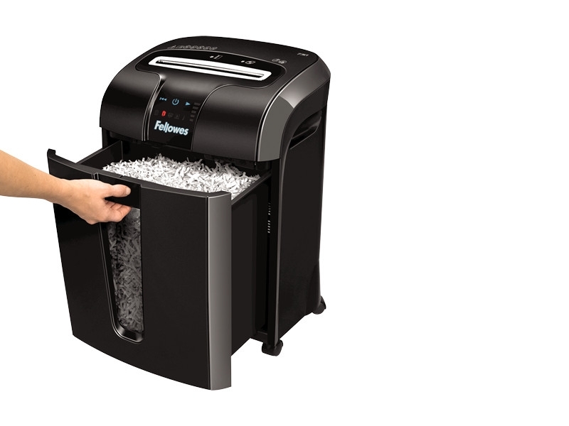 Fellowes Partikelschnitt Aktenvernichter Powershred 73Ci herausnehmbarer Papierkorb