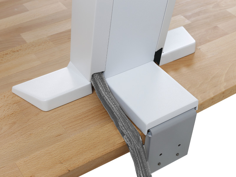 Ergotron 33-407-062 WorkFit SR Sit-Stand Workstation Tischklemme back