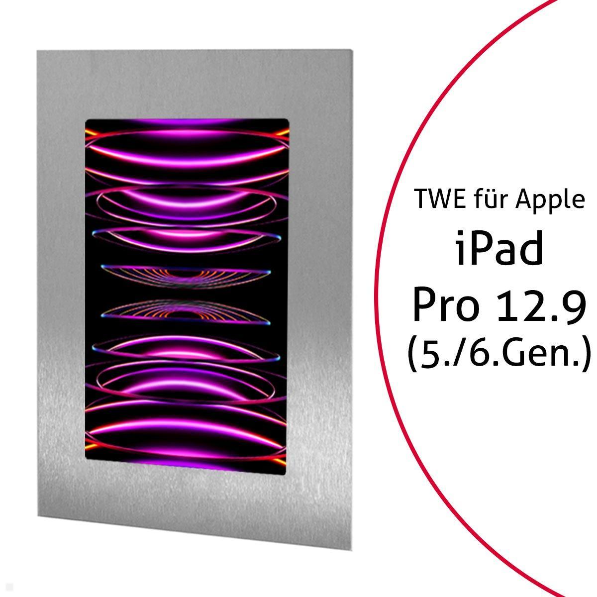 Apple iPad Pro 12.9 Tablethalterung für Wandeinbau, TWE098E