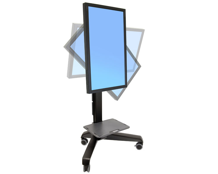 Ergotron 24-191-085  Neo-Flex  Mobile MediaCenter VHD mit Pivot 90Grad Drehung