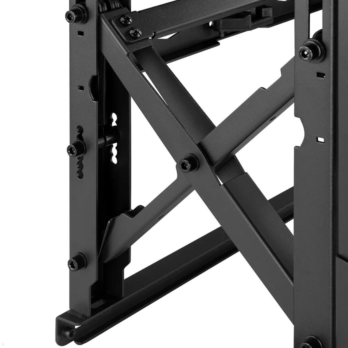 Videowall TV Wandhalterung, Neomounts WL95-900BL16, Detail Schiene