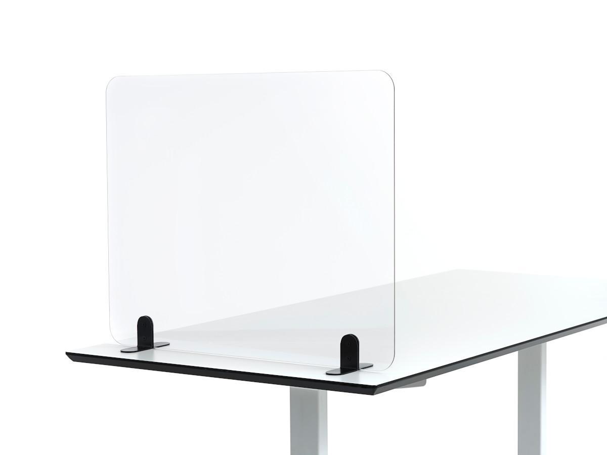 TecLines HSS001 Hygiene Acryl Schutzscheibe 1000x600x4 mm mit Standfuß