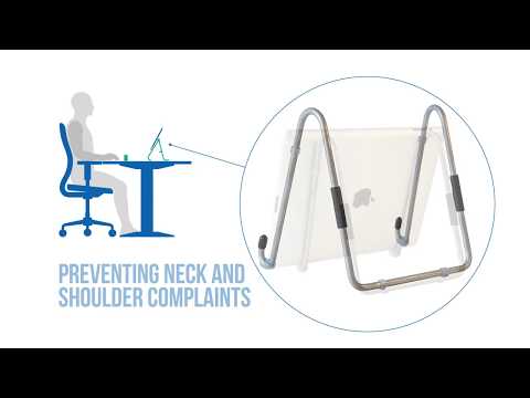 R-Go Easy Tabletständer RGOSC025, silber