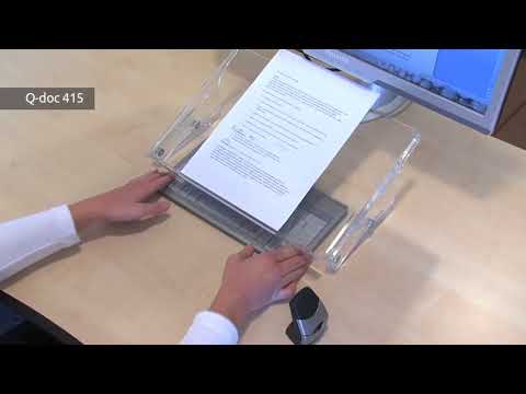 BakkerElkhuizen Q-doc 515 Dokumentenhalter höhenverstellbar (BNEQDOC515)