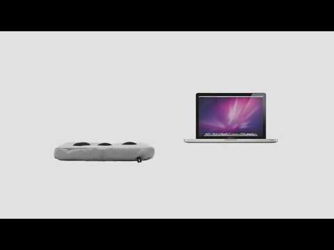 Bosign Hitech Laptop-Kissen, grün-schwarz