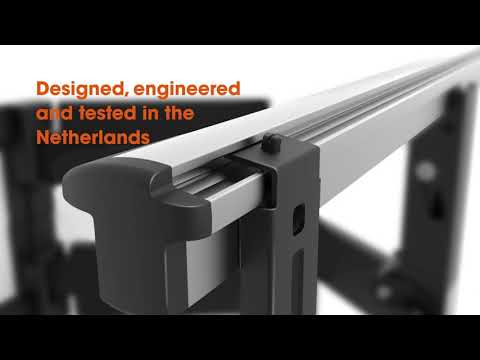 Vogels THIN 550 flache schwenkbare TV Wandhalterung 40-100Zoll schwarz