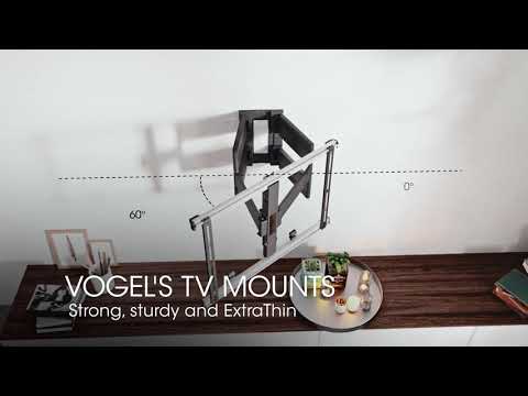 Vogels THIN 550 flache schwenkbare TV Wandhalterung 40-100Zoll schwarz