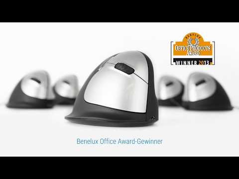 R-Go Tools RGOHELA Mouse ergonomische Maus L Rechtshänder drahtgebunden