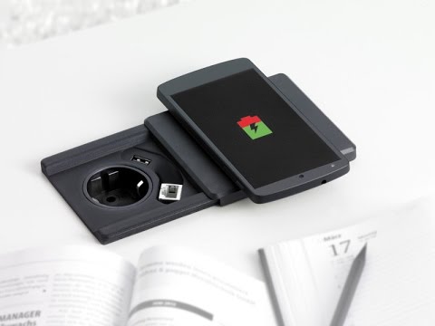 EVOline Square80 ohne Qi-Ladefunktion ohne Datenanschluss weiß