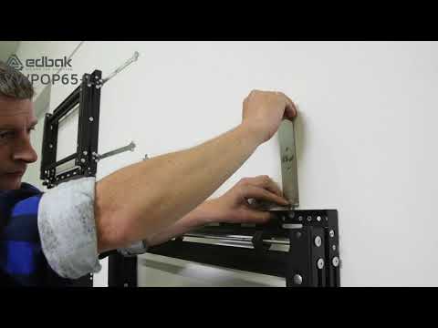 Edbak VWPOP65-L Videowall Wand Halterung, 42 - 65 Zoll
