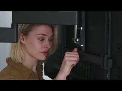 Vogels COMFORT TVM 3625 schwenkbare TV Wandhalterung 40-77 Zoll, schwarz