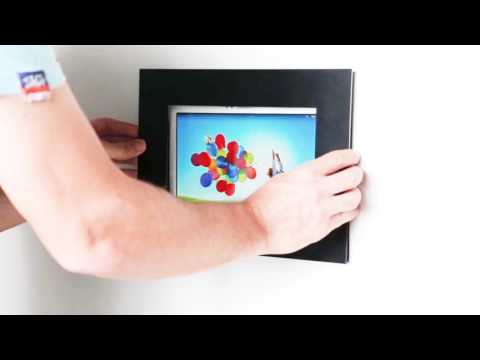 TabLines TWE062W Tablet Wandeinbau für Apple iPad 9.7 (2018), weiß