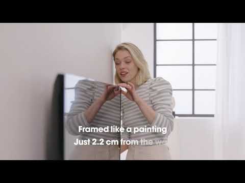 Vogels COMFORT TVM 3405 flache TV Wandhalterung 32 - 77 Zoll, schwarz