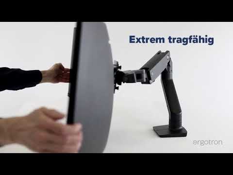 Ergotron HX Arm Monitorhalterung für 3 Monitore weiß (45-575-216-3)