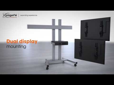 Vogels Connect-it PFB 3427 Adapterbar bis VESA 2700 mm, silber