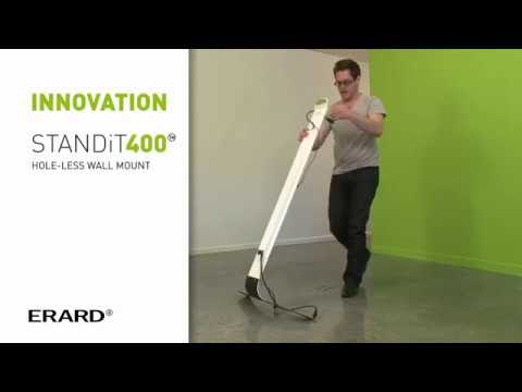 Erard STANDiT 400 bohrlose flache TV Wandhalterung 30 - 65 Zoll