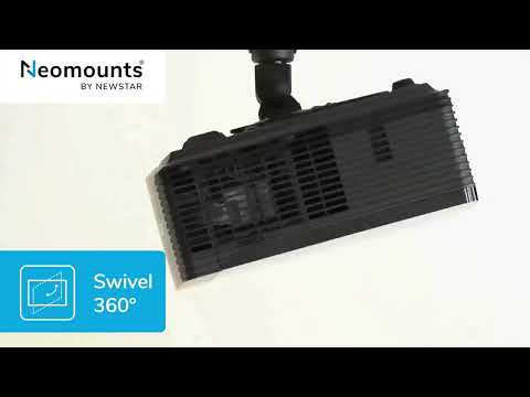 Neomounts BEAMER-C350BLACK Deckenhalterung höhenverstellbar 720 - 1120mm, schwarz